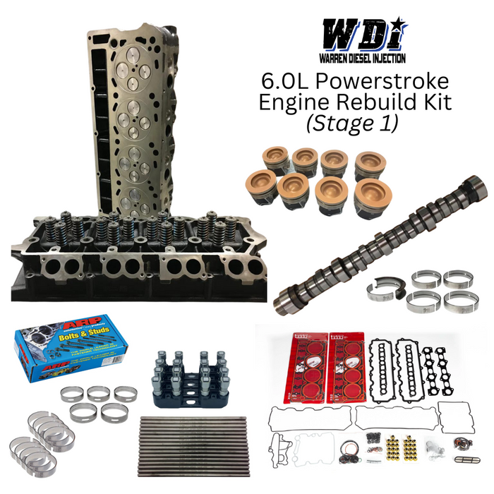6.0L Powerstroke Engine Rebuild Kit (Stage 1)