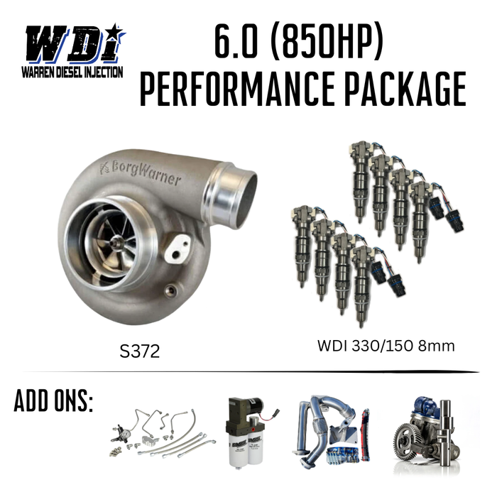 850HP 6.0L PERFORMANCE PACKAGE