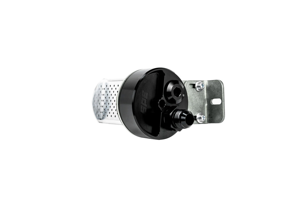 SPE Motorsports 6.7L Powerstroke External CCV Catch Can — Warren SPE Motorsports 6.7L Powerstroke External CCV Catch Can — Warren