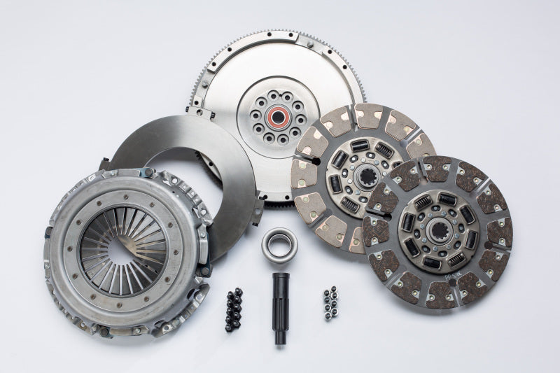 South Bend Clutch SFDD3250-6.0-ORG Street Dual Disc Organic Clutch Kit 6.0L Powerstroke