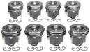 Mahle OE Engine Piston Set (Set of 8) 2010-2016 GM Duramax 6.6L