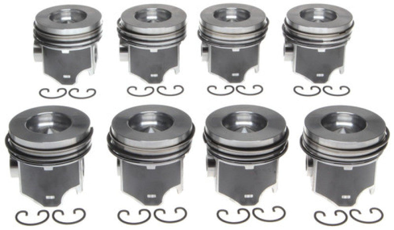 Mahle OE Engine Piston Set (Set of 8) 2010-2016 GM Duramax 6.6L