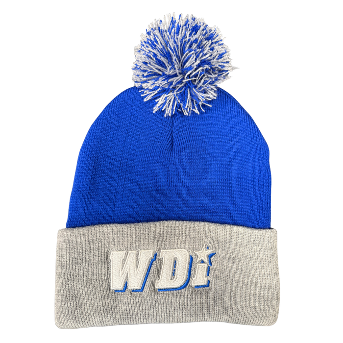 WDI Beanie with Pom Pom