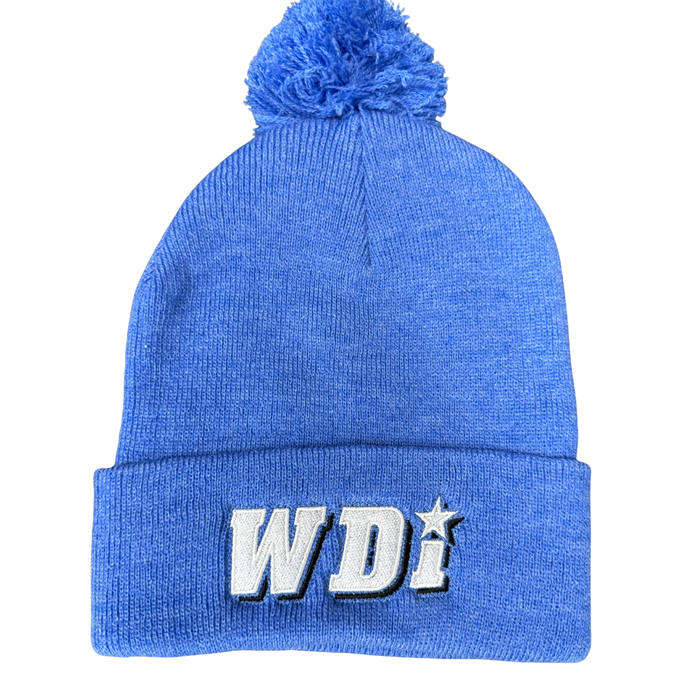 WDI Beanie with Pom Pom