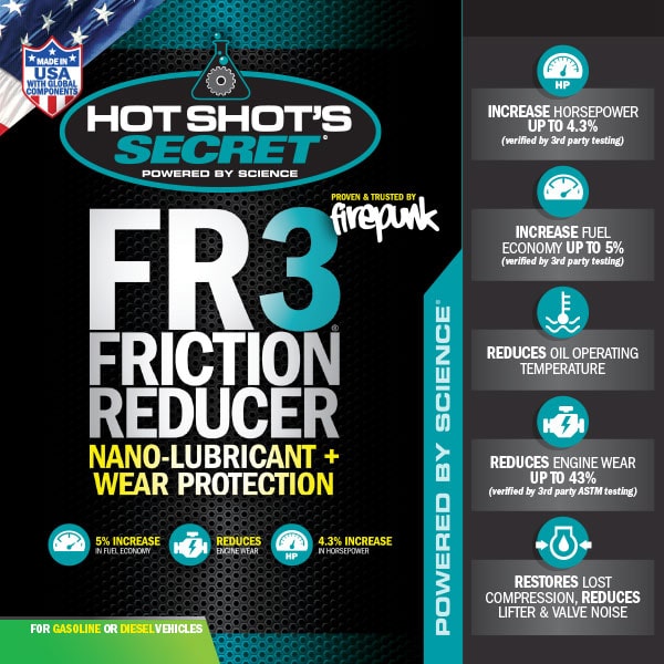HOT SHOT'S SECRET FR3 FRICTION REDUCER
