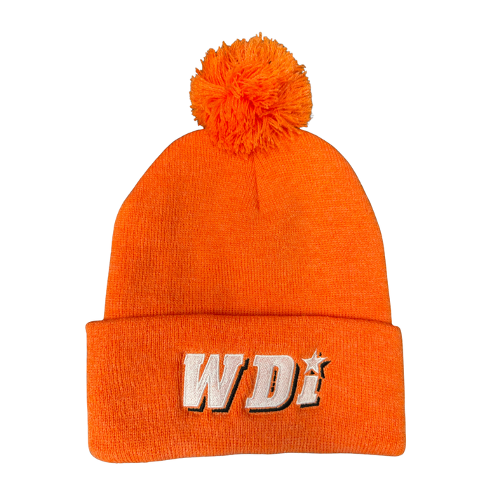 WDI Beanie with Pom Pom
