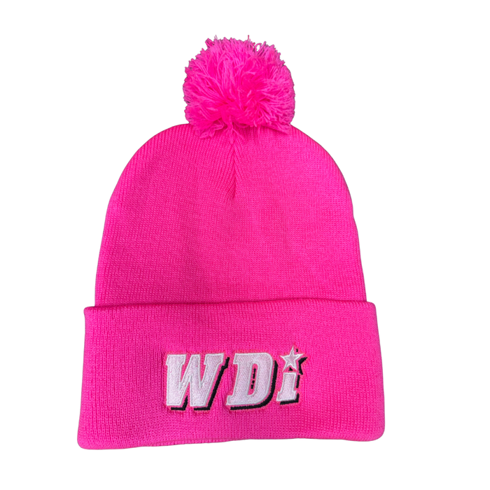 WDI Beanie with Pom Pom