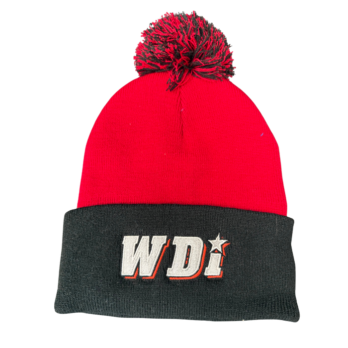 WDI Beanie with Pom Pom
