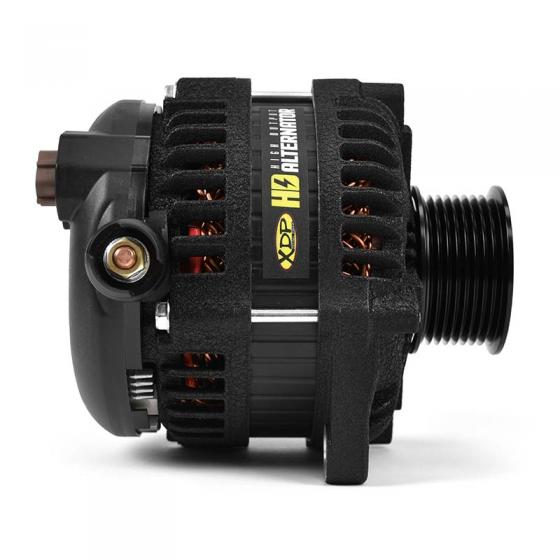 WRINKLE BLACK HD HIGH OUTPUT ALTERNATOR 2011-2016 FORD 6.7L POWERSTROKE XD352 XDP