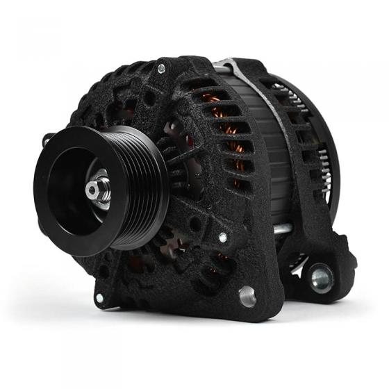 WRINKLE BLACK HD HIGH OUTPUT ALTERNATOR 2011-2016 FORD 6.7L POWERSTROKE XD352 XDP