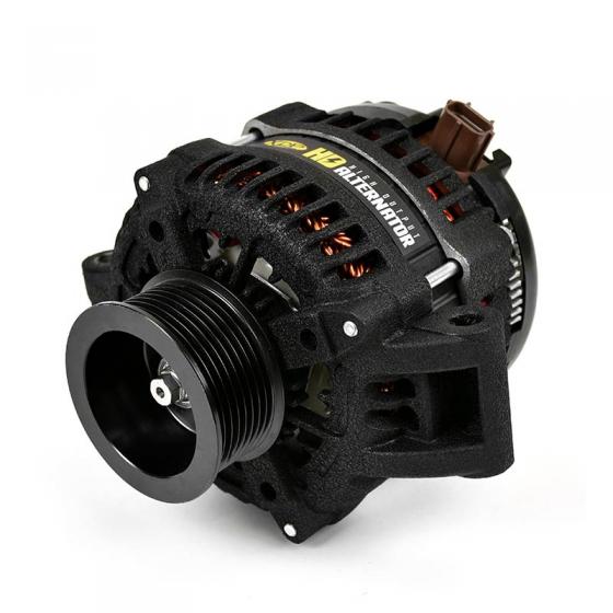 WRINKLE BLACK HD HIGH OUTPUT ALTERNATOR 2008-2010 FORD 6.4L POWERSTROKE XD353 XDP