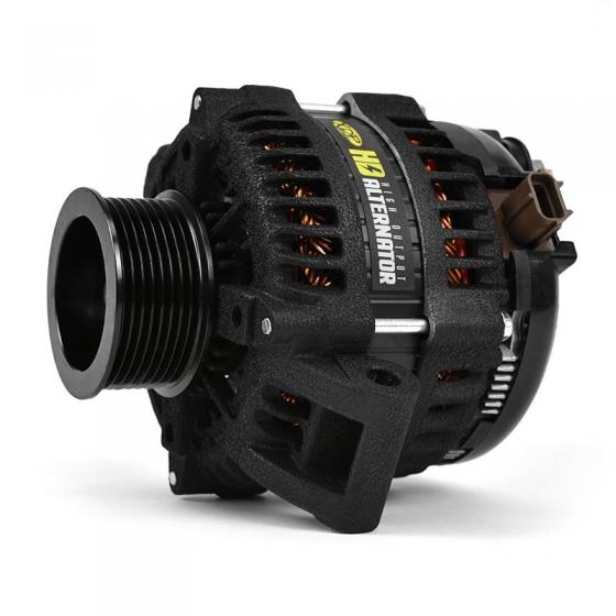 WRINKLE BLACK HD HIGH OUTPUT ALTERNATOR 2008-2010 FORD 6.4L POWERSTROKE XD353 XDP