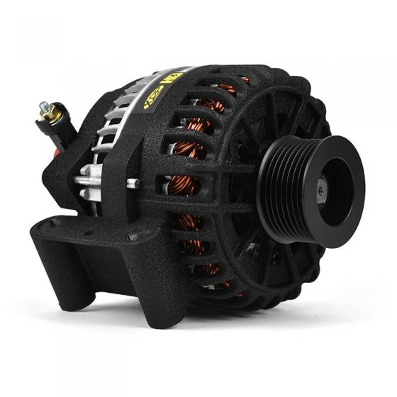 WRINKLE BLACK HD HIGH OUTPUT ALTERNATOR 1999-2003 FORD 7.3L POWERSTROKE XD356 XDP