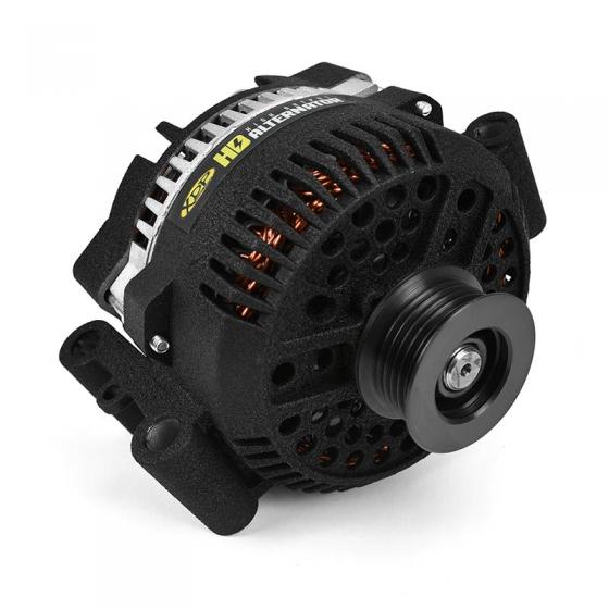 WRINKLE BLACK HD HIGH OUTPUT ALTERNATOR 1999-2003 FORD 7.3L POWERSTROKE XD356 XDP