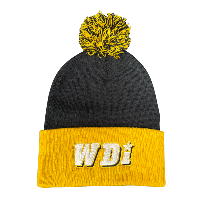 WDI Beanie with Pom Pom