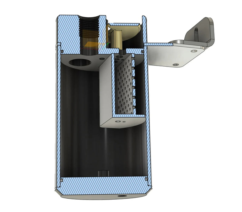 SPE Motorsports 6.7L Powerstroke External CCV Catch Can