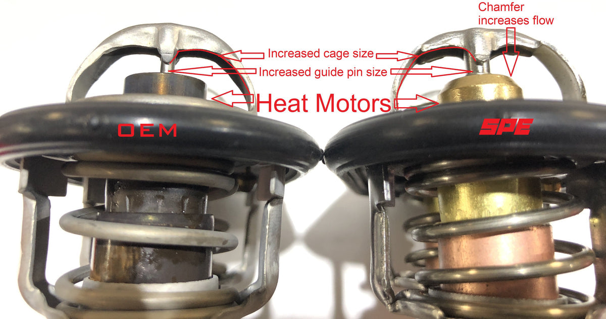 SPE 6.7L POWERSTROKE LOW TEMP, HIGH FLOW THERMOSTAT